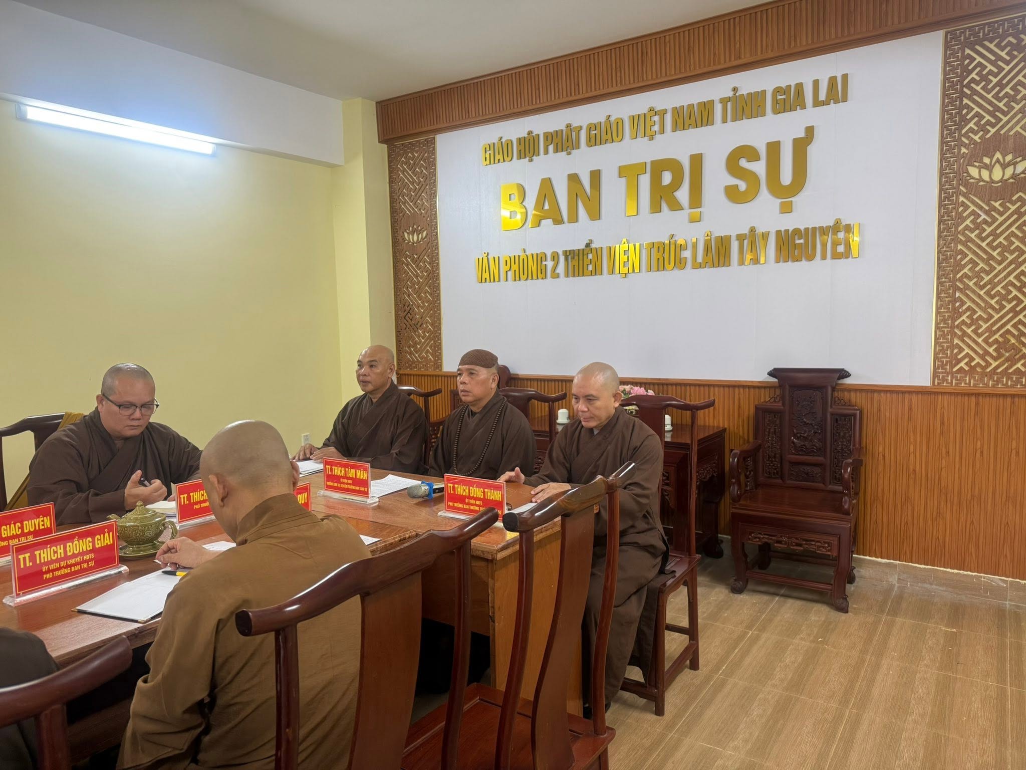 Ban Thường trực Ban Trị sự tỉnh họp kỳ 2 triển khai công tác Phật sự.